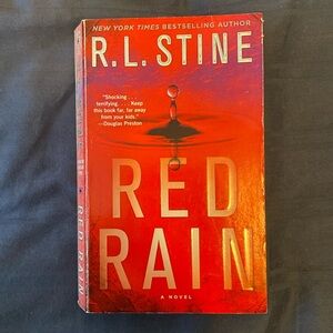*3 for $10* Red Rain by RL Stine - First Paperback Edition